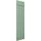 Ekena Millwork True Fit PVC, Three Board Spaced Board-n-Batten Shutters, Track Green , 17 1/8W x 80H, PR TFP101SBF17X080TG - alternate 6